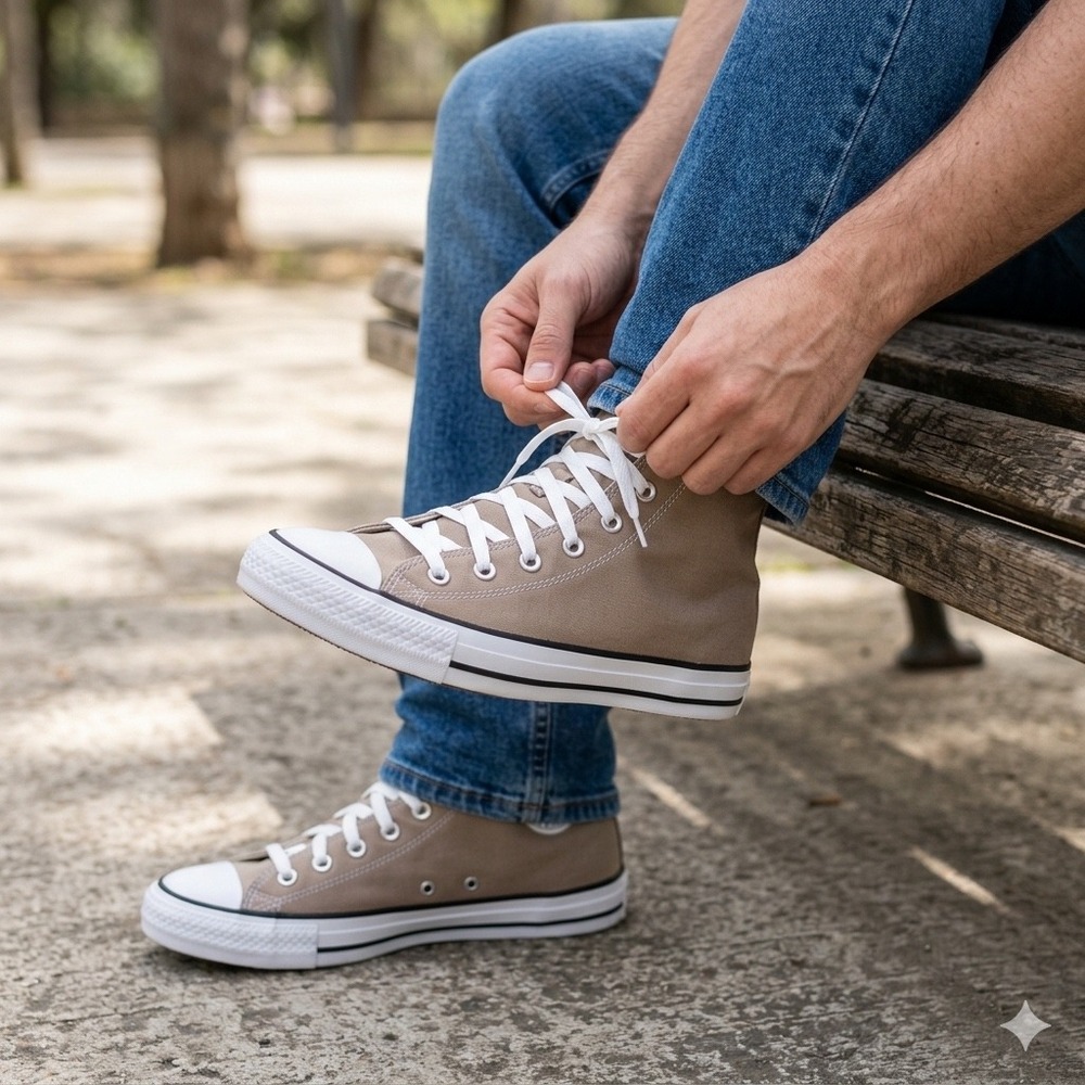 Converse Chuck Taylor All Star Brown Hi Top Vintage Cargo A11753F Men's 11.5 NEW
